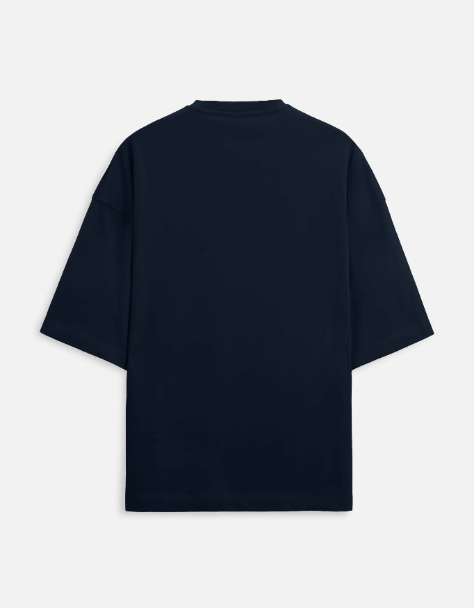 Black t-shirt on a white background