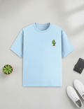 Minimal Cactus Unisex Stretch T-shirt
