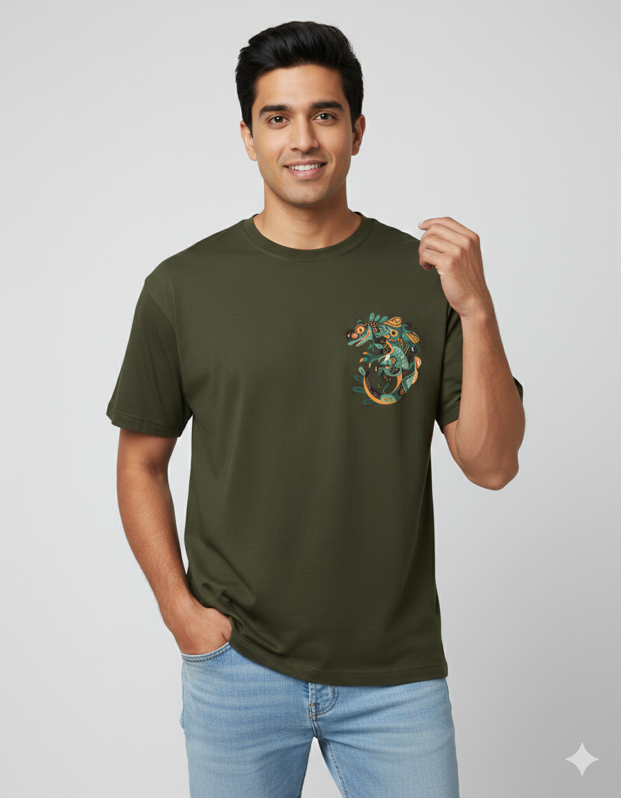 Chameleon Graphic Tee | The Movement - Instinct