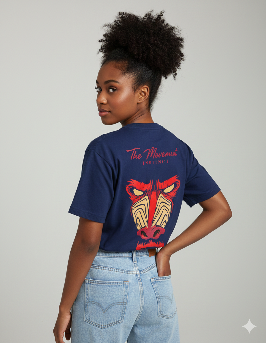 Non Human Tee | The Movement — Instinct | Royal Blue