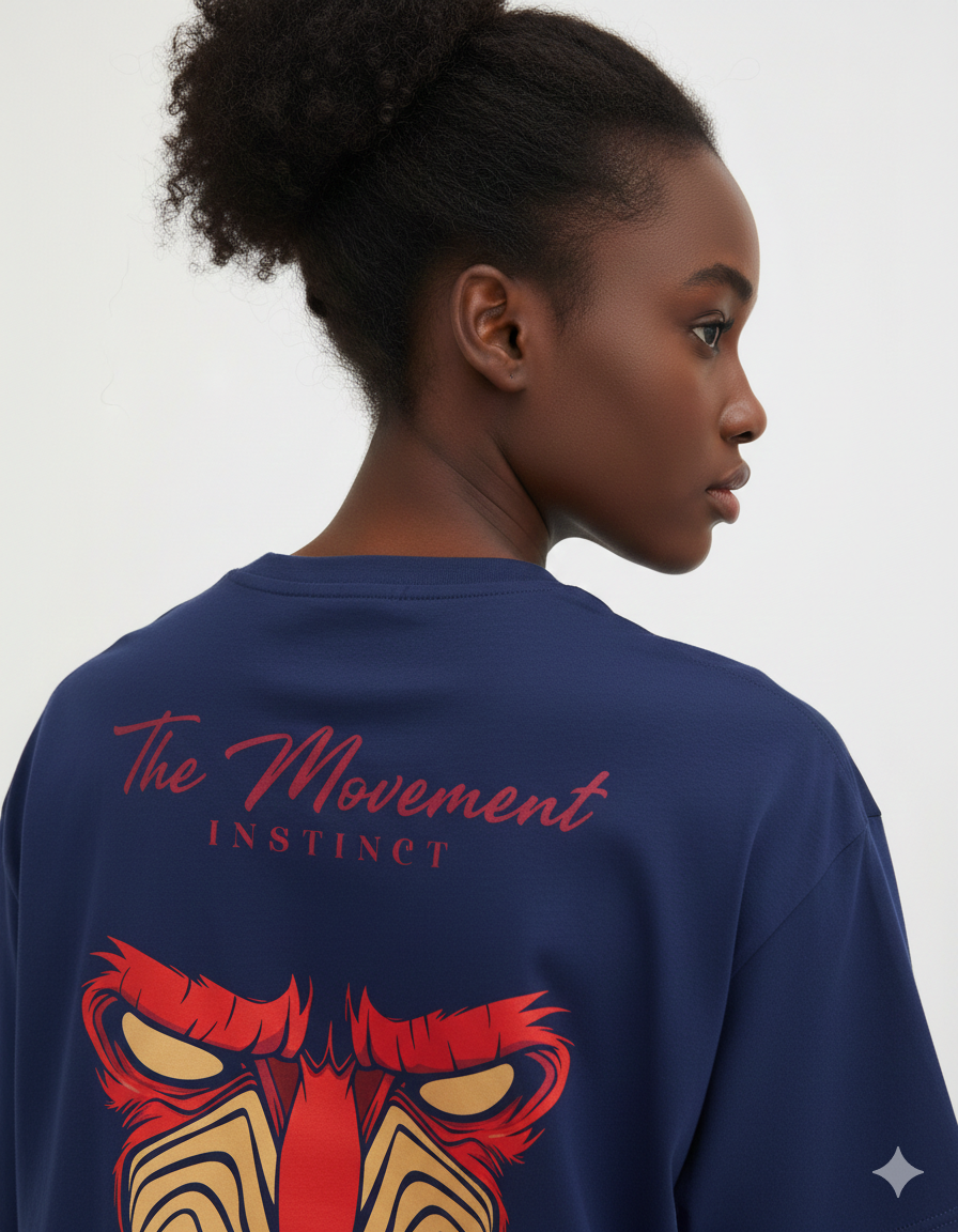 Non Human Tee | The Movement — Instinct | Royal Blue
