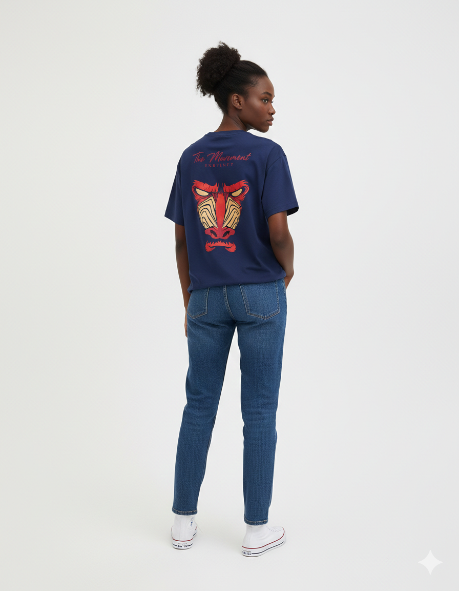 Non Human Tee | The Movement — Instinct | Royal Blue