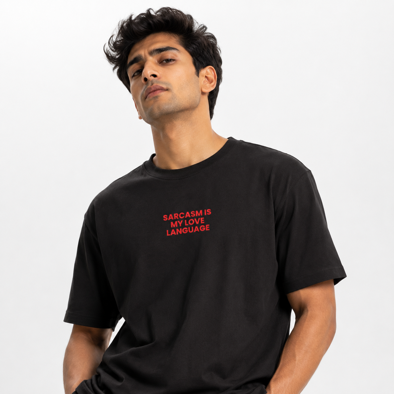 Sarcasm Is My Love Language Classic Crew Tee