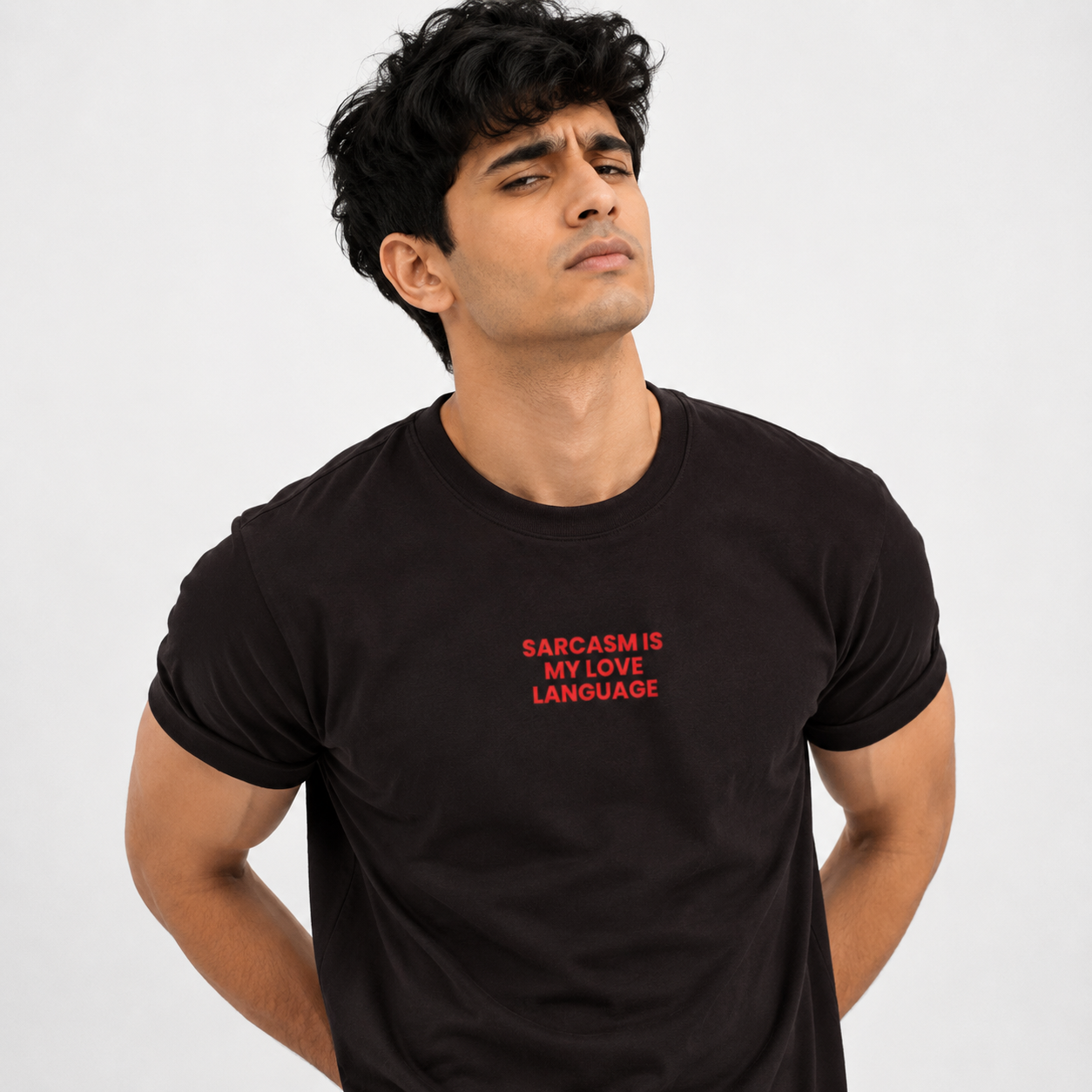 Sarcasm Is My Love Language Classic Crew Tee