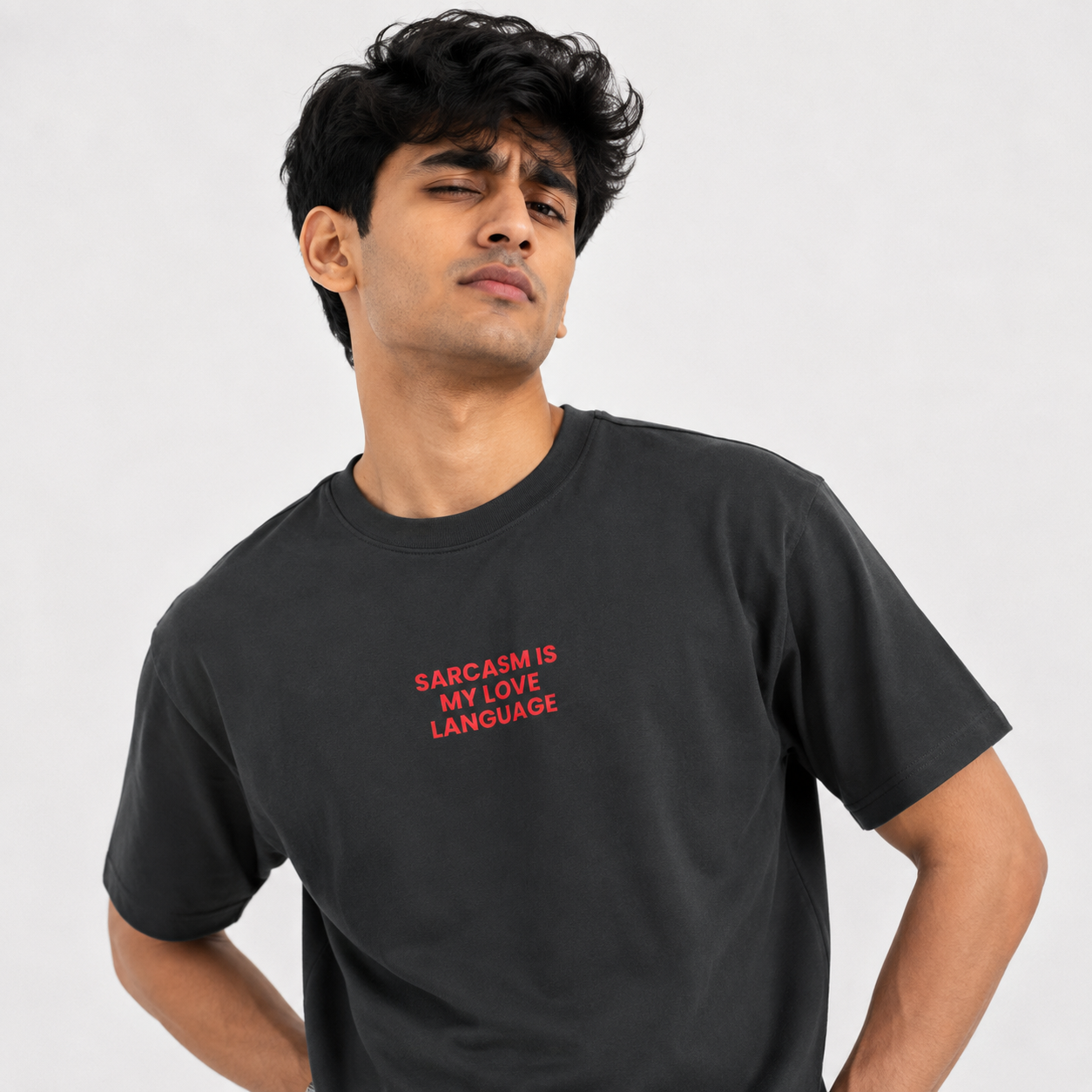 Sarcasm Is My Love Language Classic Crew Tee