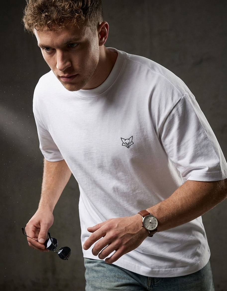 Tinyfox Unisex Terry Oversized Tee